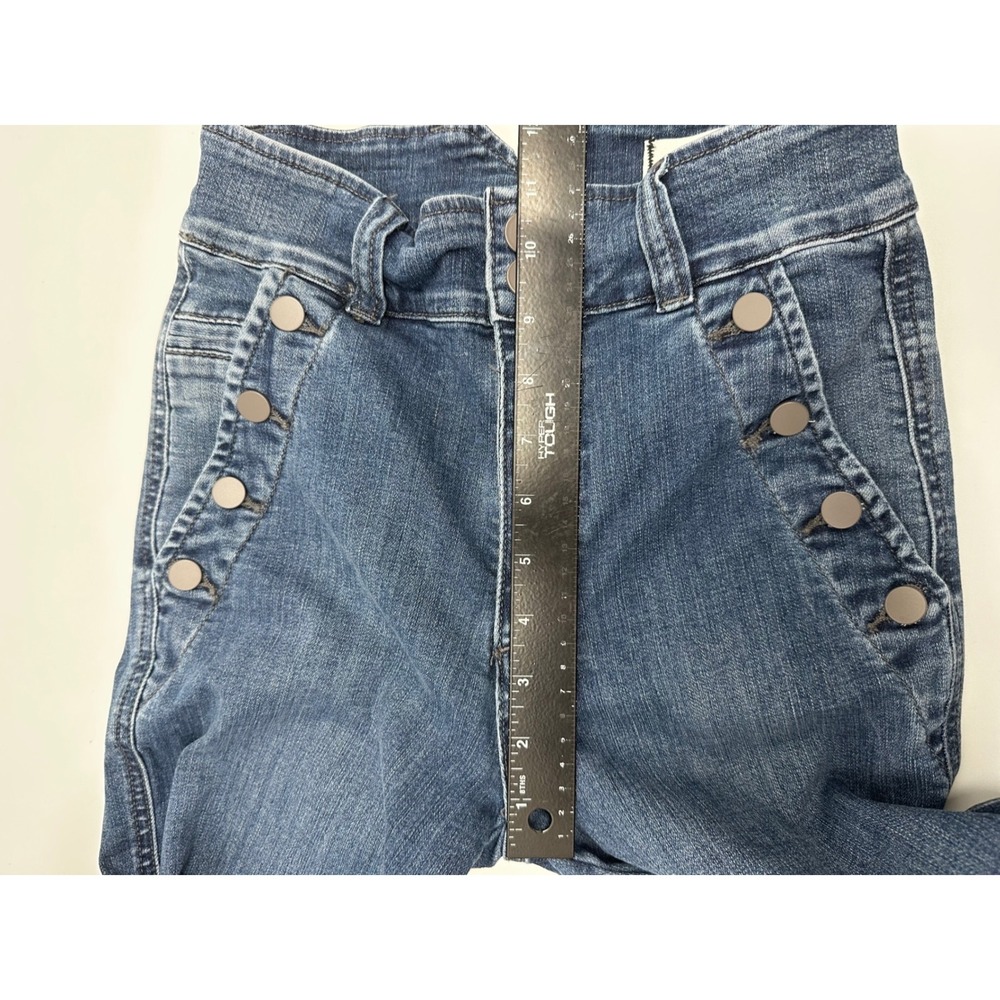 ARTICLES OF SOCIETY Village Park Denim Jeans Women's 26 Blue High Rise Skinny - Picture 7 of 11